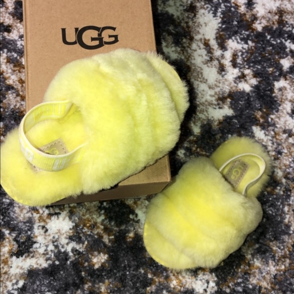 Kids Ugg Slides - Picture 3 of 5